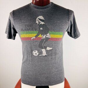 Bob Marley Football Soccer Zion Med T-Shirt Shirt